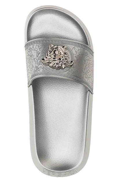 versace sliders cheap|versace flip flops women's.